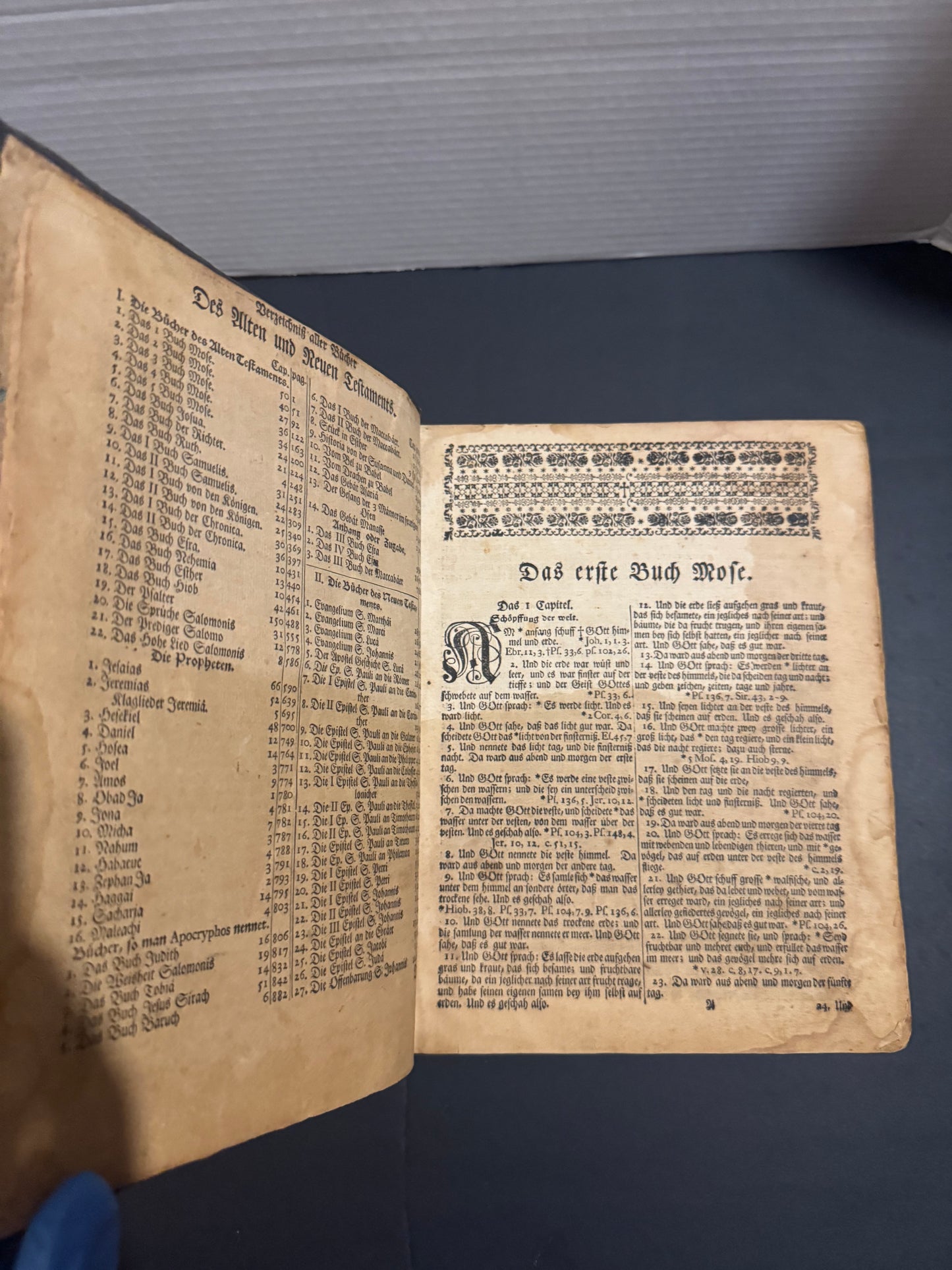 The Holy Bible (1763) 1st Bible Printed in USA Colonies!