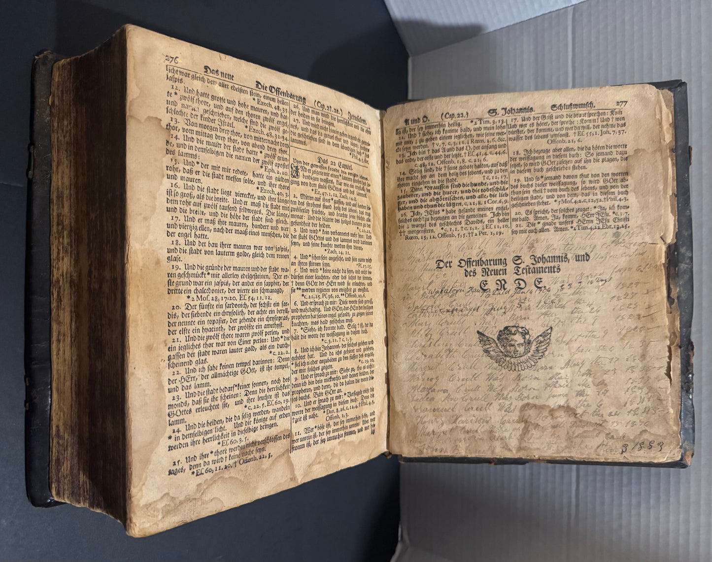 The Holy Bible (1763) 1st Bible Printed in USA Colonies!