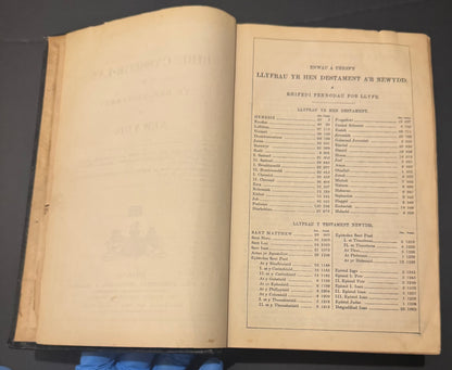 Holy Bible (1804) in Welsh (Y Beibl cyssegr-lan)