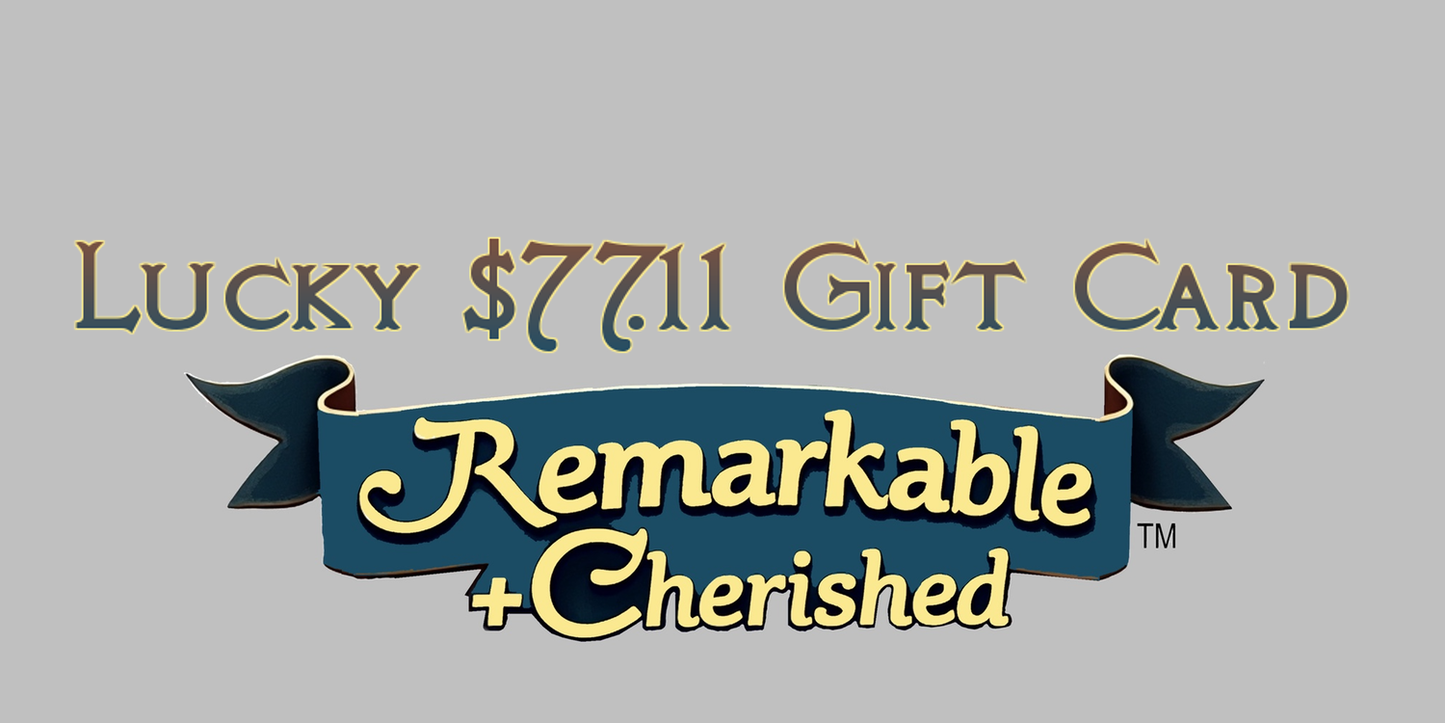 Lucky $77.11 Gift Card to Remarkable + Cherished