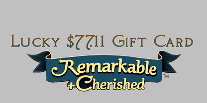 Lucky $77.11 Gift Card to Remarkable + Cherished