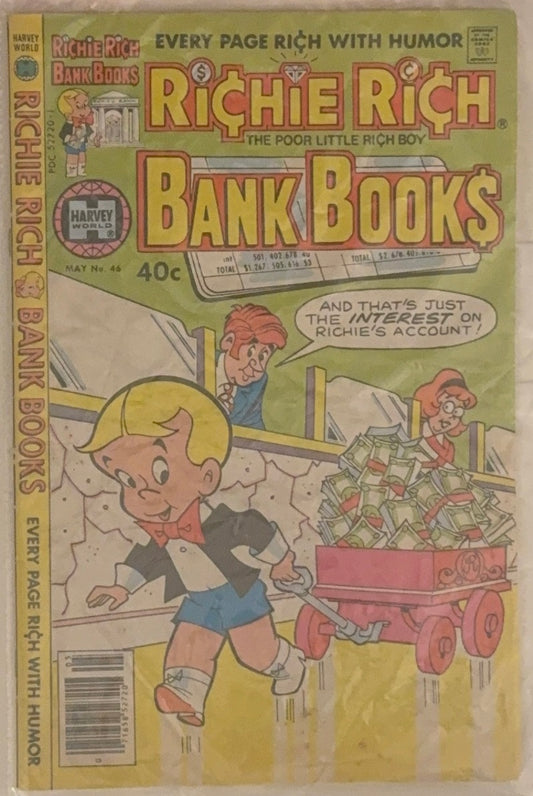 Richie Rich Bank Books Comic Book # 46 (1972)