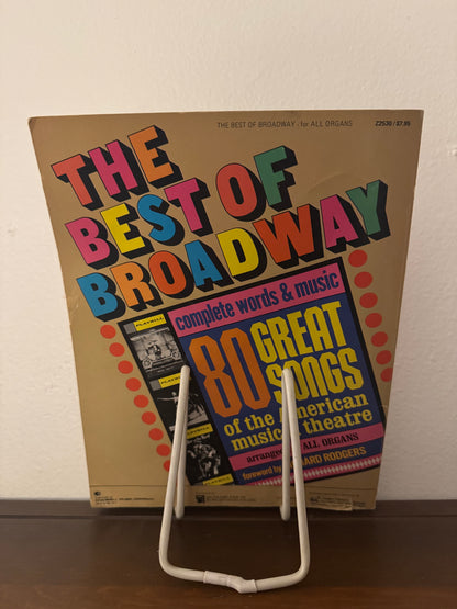 The Best of Broadway: Complete Words and Music (Sheet Music)