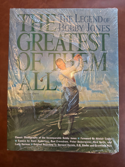 The Legend of Bobby Jones The Greatest of Them All by Martin Davis (1996)