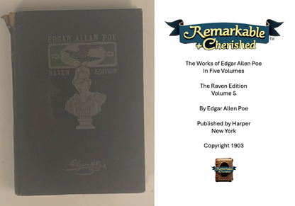 The Works of Edgar Allen Poe: The Raven Edition (1903) EXTREMELY RARE BOOK!